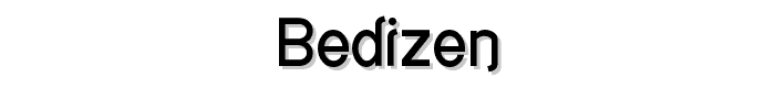 Bedizen font