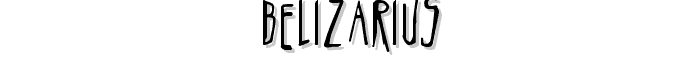 Belizarius font