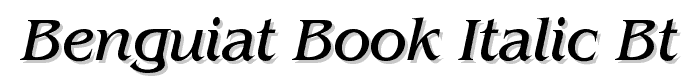 Benguiat%20Book%20Italic%20BT font