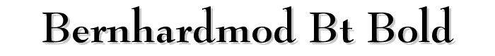 BernhardMod%20BT%20Bold font