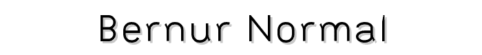 Bernur%20Normal font