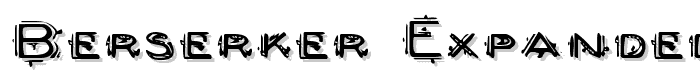 Berserker%20Expanded font