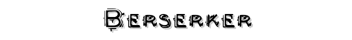 Berserker font