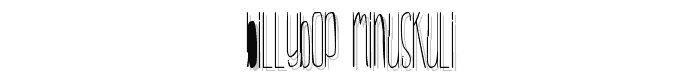 BillyBop_MinusKuli font