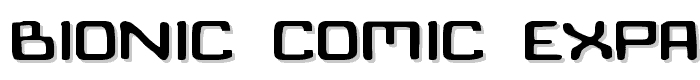 Bionic%20Comic%20Expanded font