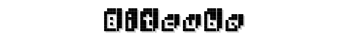 BitCube font