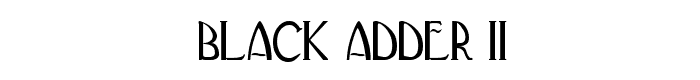 Black%20Adder%20II font