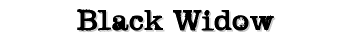 Black%20Widow font