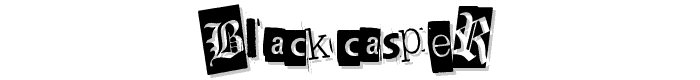 BlackCasper font