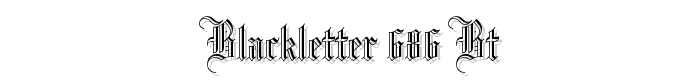 Blackletter%20686%20BT font