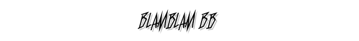 BlamBlam%20BB font