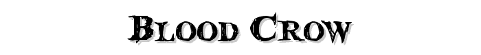 Blood%20Crow font