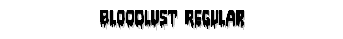 Bloodlust%20Regular font