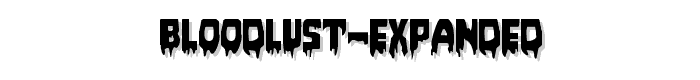 Bloodlust%20Expanded font