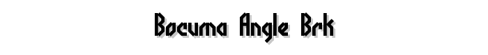 Bocuma%20Angle%20BRK font