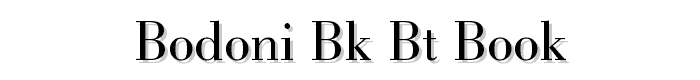 Bodoni%20Bk%20BT%20Book font