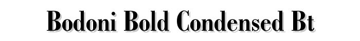 Bodoni%20Bold%20Condensed%20BT font