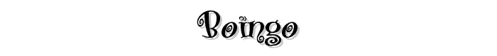 Boingo font