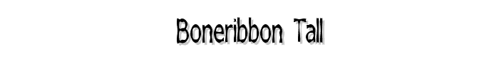 Boneribbon%20Tall font