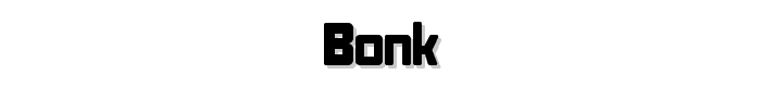 Bonk font