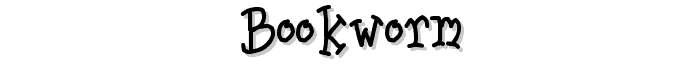 Bookworm font