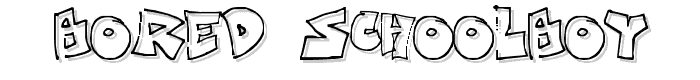 Bored%20Schoolboy font