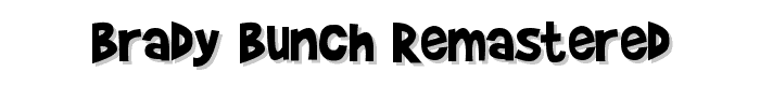 Brady%20Bunch%20Remastered font