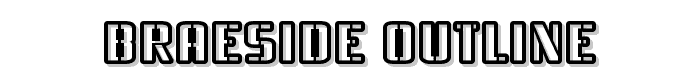 Braeside%20Outline font