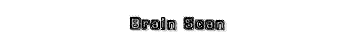 Brain-scan font