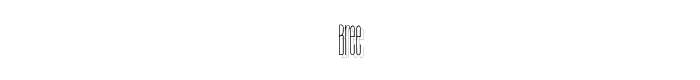 Bree font