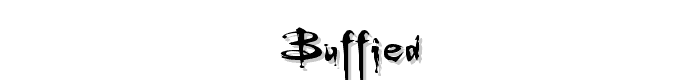 Buffied font