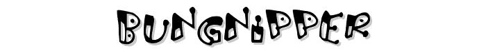 Bungnipper font