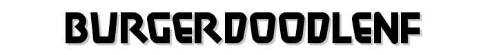 BurgerDoodleNF font