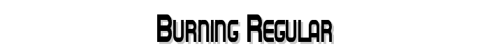 Burning%20Regular font