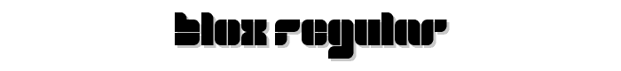 blox%20Regular font