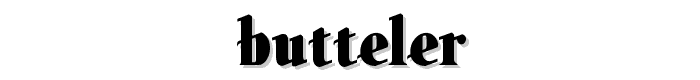 butteler font