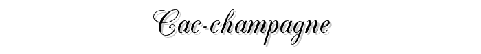 CAC%20Champagne font