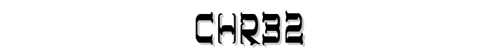 CHR32 font