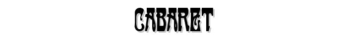 Cabaret font