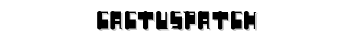 CactusPatch font