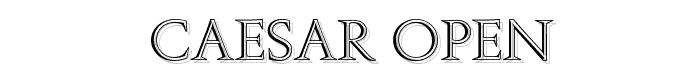 Caesar%20Open font