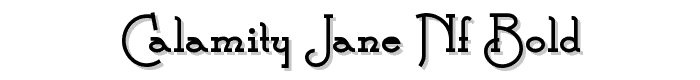 Calamity%20Jane%20NF%20Bold font