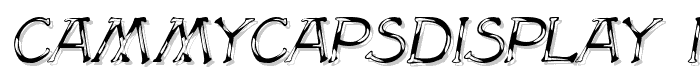 CammyCapsDisplay%20Italic font