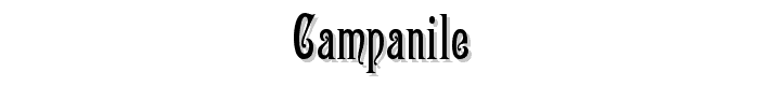 Campanile font