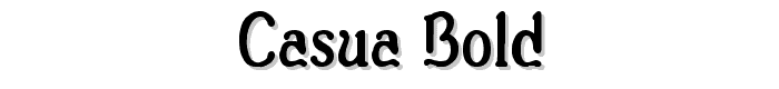 Casua_Bold font