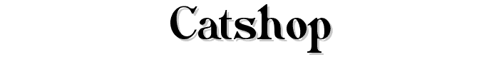 CatShop font