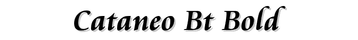 Cataneo%20BT%20Bold font