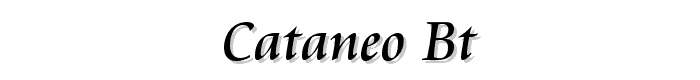 Cataneo%20BT font