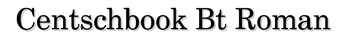 CentSchbook%20BT%20Roman font