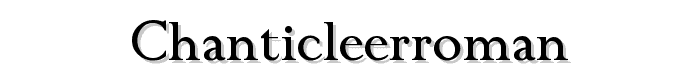 ChanticleerRoman font